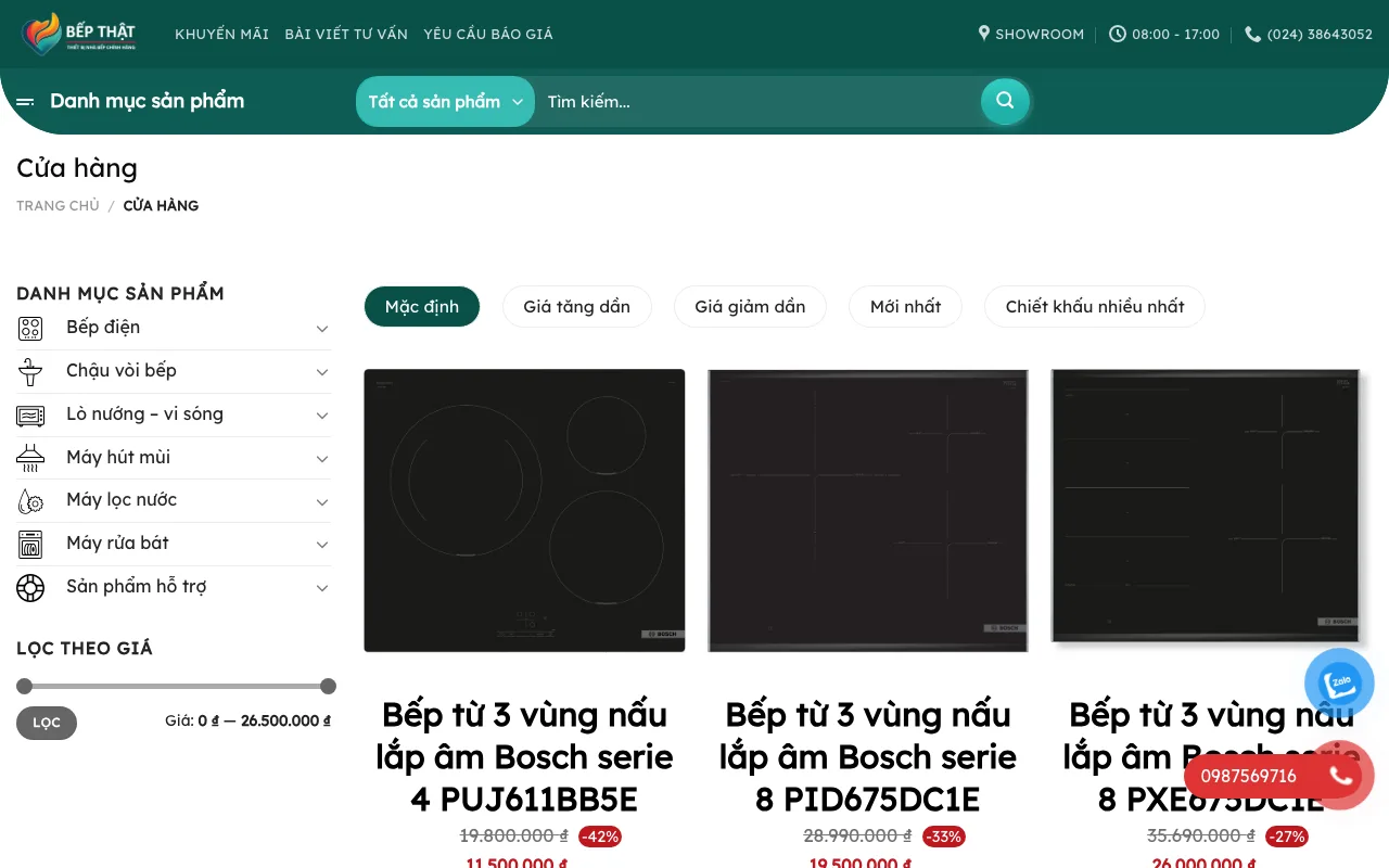 Bep That WooCommerce shop