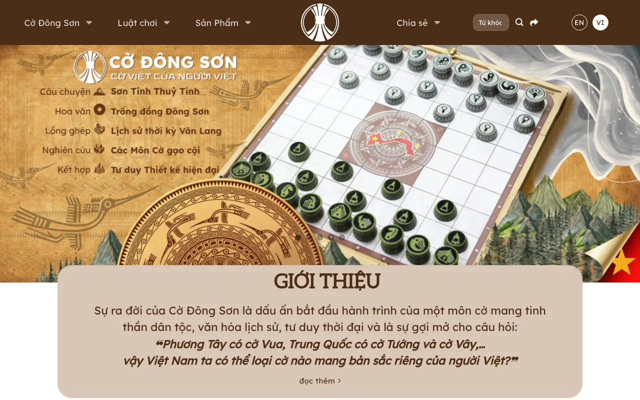 Co Dong Son corporate homepage